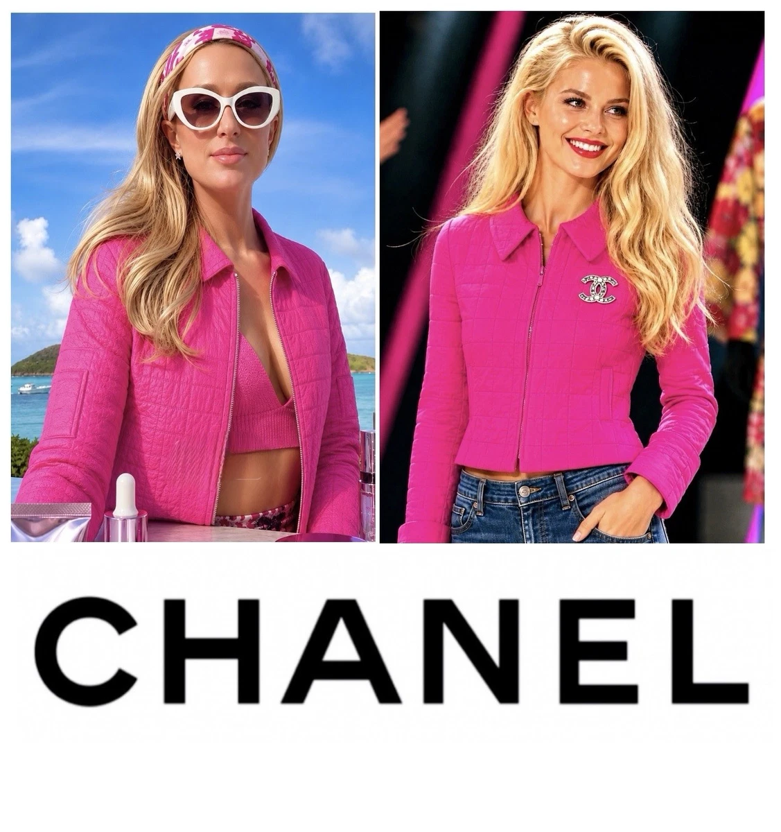 シャネル IDENTIFICATION 01P タンクトップ 36 中古・古着通販】CHANEL