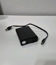 12000 mAh Small Travel Portable Charger With Display And USB C Charging Cable