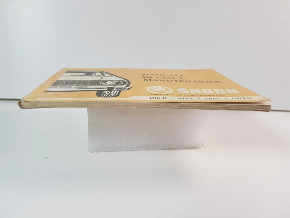 Libretto manuale uso manutenzione Skoda 105 S L 120 L LS originale no copia 1978 - Immagine 2 di 4
