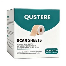 Silicone Scar Sheets 1.6 X 78 Roll-2M ,Reusable, Professional Scar Removal