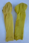 2 Vintage Barbie Yellow Sheath Dress #987 Orange Blossom