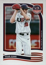 (20) 2024 Panini Stars & Stripes USA Baseball #84 Tegan Kuhns