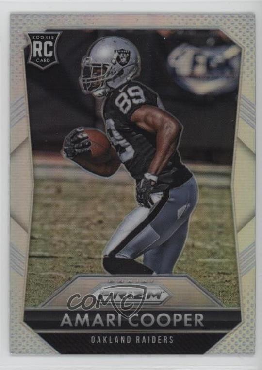 2015 Panini Prizm Rookies Silver Prizm Amari Cooper (Base) #201 0b12
