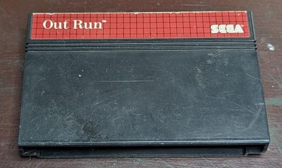 Vintage 1986 Sega Master Out-Run Cartridge *ONLY*, Classic Arcade Fun