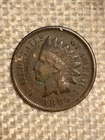 1889 Indian Head Cent Penny - Very Fine VF Detail