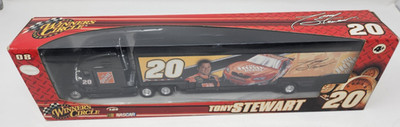 Winners Circle Tony Stewart Nascar #20 Home Depot 1:64 Scale 2008 Trailer Rig