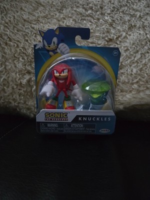 Sonic the Hedgehog 2.5'' Knuckles with Chaos Emerald Action Figure Jakks Pacific