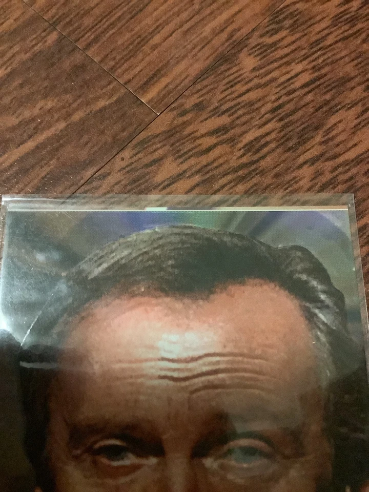 THE X-FILES CONTACT ALIENS VISITATION CHASE CARD  FOIL A9 1996 INTREPID ERROR - Image 2 of 4