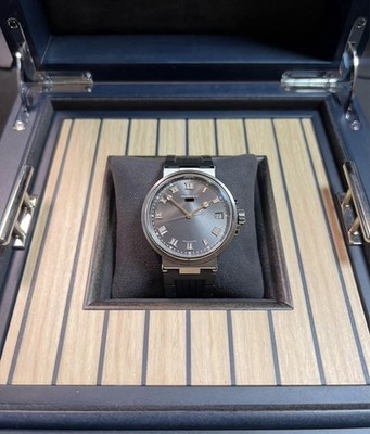 Breguet Marine Gray Men's Watch - 5517TIG25ZU