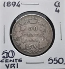 1894 Canada 50 Cents