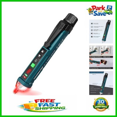 Digital Non-Contact Voltage Tester with Adjustable Range & Night Light Function