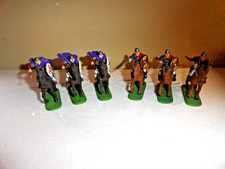Expeditionary Force 40 mm medieval toy soldiers. Six 6 riders on horseback. 2