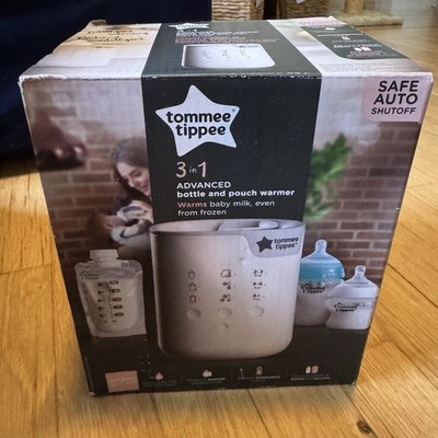 Tommee Tippee Multiwarm Bottle and Pouch Warmer White EUC