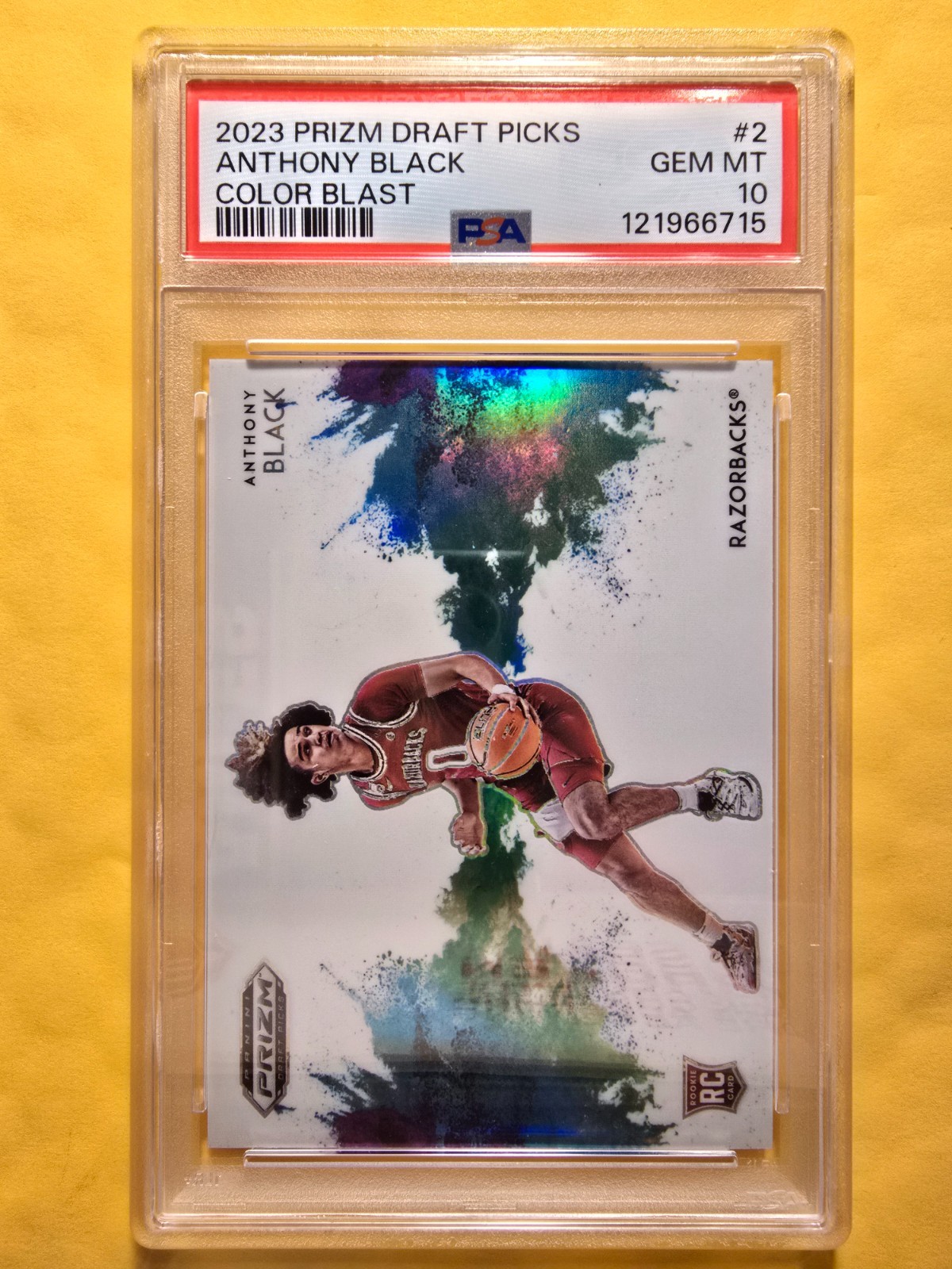 2023 Panini Prizm Draft Picks - Anthony Black #2 Color Blast (RC)