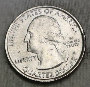 2016 P Quarter LARGE CUD ERROR & Roof Die Chip ERROR - Great Pics  - QC07