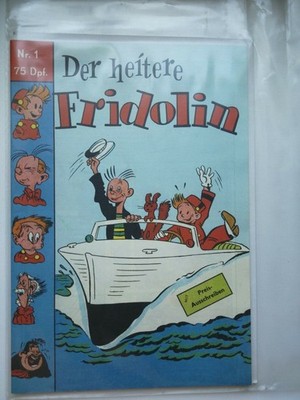 Der heitere Fridolin Nr. 1 Hethke Z0-1 sehr guter Zustand siehe Bild R27 selten: