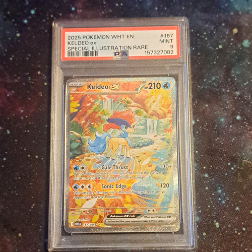 Keldeo ex graded PSA 9 for sale on eBay