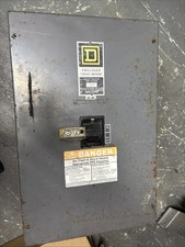 Square D LA400F circuit breaker enclosure with LA400F 300Amp breaker included