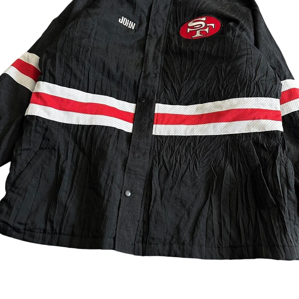 Винтажная куртка San Francisco 49ers Starter Coach - Изображение 3 из 4