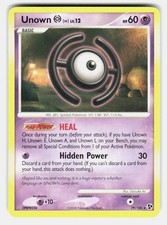 Pokemon TCG Unown [H] Great Encounters 29/106 Rare LP on eBay