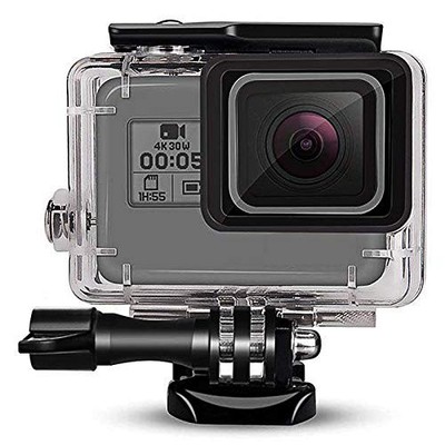 Gehäuse für GoPro Hero 7/6 5/2018 Schwarz, Tauchtiefe 60m, ABS