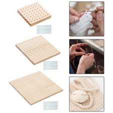 Handcrafted Wooden Blocking Board for Knitting and Crochet