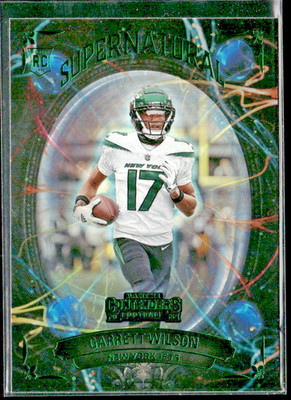 Garrett Wilson Player Lot Bundle 10 Different Football Cards GW002 Jets 4 RC