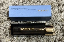 MERIT SIGNATURE LIP Maison Lightweight Matte Lipstick -NEW