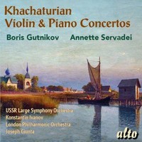 Aram Ilyich Khachatu - Khachaturian Violin Piano Concertos - Cd - G1398Z