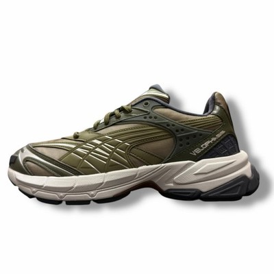 Unused PUMA Velophasis Metal Nylon Sneakers 398261 02 Frosted Dew US M9（45...