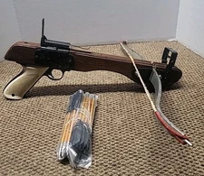 VINTAGE WHAM-O POWERMASTER CROSSBOW ARCHERY WOODEN