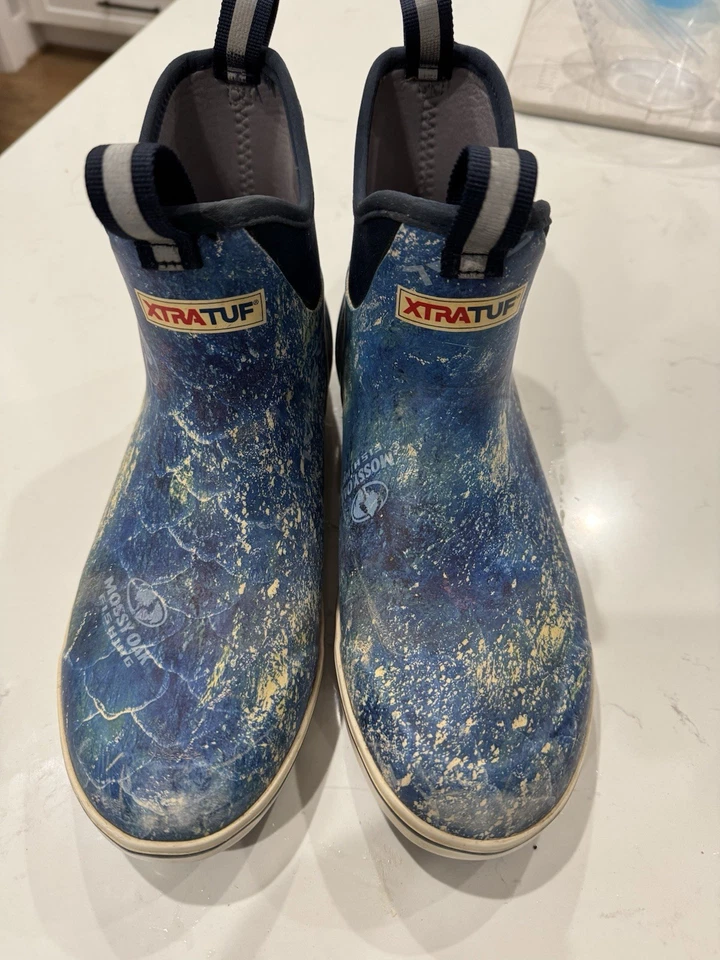 Bota de hombre Xtratuf de 6 pulgadas al tobillo, roble musgo costa (talla 10) Foto 4 de 4