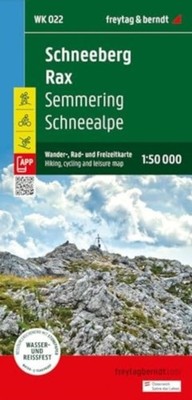 Schneeberg  Rax  Hiking Cycling and Leisure Map 9783707920659