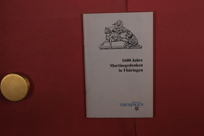 421118 Bernhard Vogel 1600 JAHRE MARTINSGEDENKEN IN THÜRINGEN
