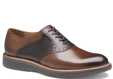 Johnston & Murphy Men's Hodges Saddle Lace-up Oxford Shoes, 10 .5 M