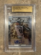 2022 Leaf Ichiro 1/1 Auto Vibrance Gods Of Sports Clear Platinum Blue Proof