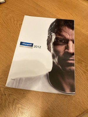CAMPAGNOLO RANGE KATALOG 2012 A4 HÄNDLEREINSATZ IN SCHÖNEM ZUSTAND