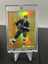 2025-26 Upper Deck Allure Color Flow Orange-Yellow Matt Boldy #CF-17