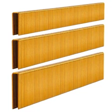 18 Gauge 1/4" Narrow Crown Staples (1", 3/4", 1/2"), Assorted 1200 Count