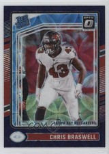 2024 Panini Donruss Optic Rated Rookie Purple Scope Prizm Chris Braswell 19b4