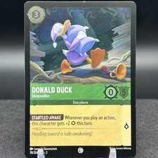 Donald Duck Sleepwalker 78/204 Cold Foil Disney Lorcana Card