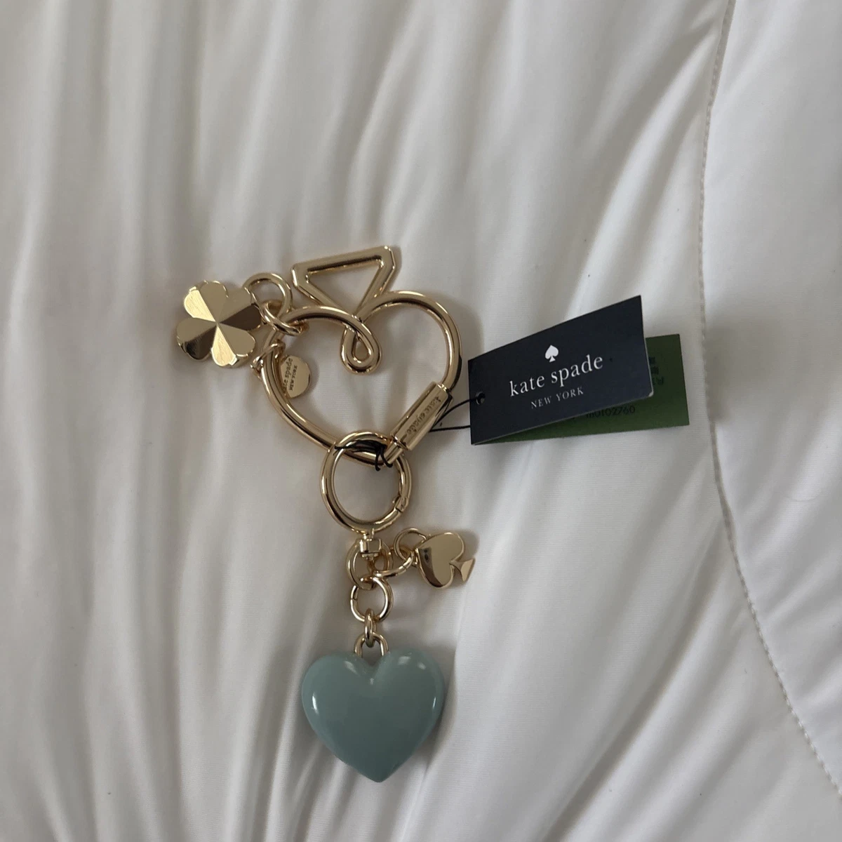 kate spade new york Leather Heart Key Chains, Rings & Finders for