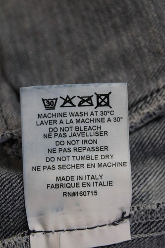 Chaqueta de mezclilla Retrofete para mujer de algodón acolchada de hombro manga larga azul talla XS - Imagen 5 de 7