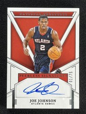 1/75 ≈1/1 ! 2024-25 National Treasures Joe Johnson Peerless Signatures Auto