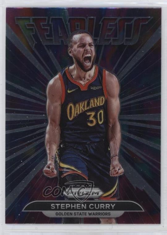 2021-22 Panini Prizm Fearless Stephen Curry #7 1rk0