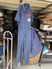 Vintage National Transportation Safety Board Patch Blue Coveralls Long Sleeve M