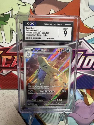 Tyranitar graded CGC 9 for sale on eBay