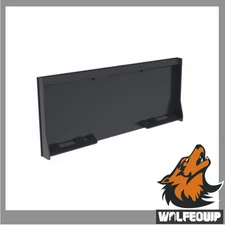 Wolfequip 3/8" Quick Attach Mount Plate Thick Universal Heavy Duty Skid Steer