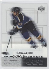 2000-01 Upper Deck Ice 394/1500 Bryce Salvador #123 0f8