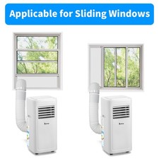 Image of Portable Air Conditioner 8000 BTU 3-in-1 AC Unit w/ Remote & Timer & Sleep Mode
